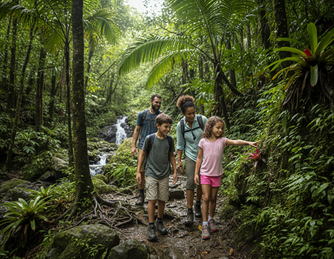  La Mina Trail  in Puerto Rico